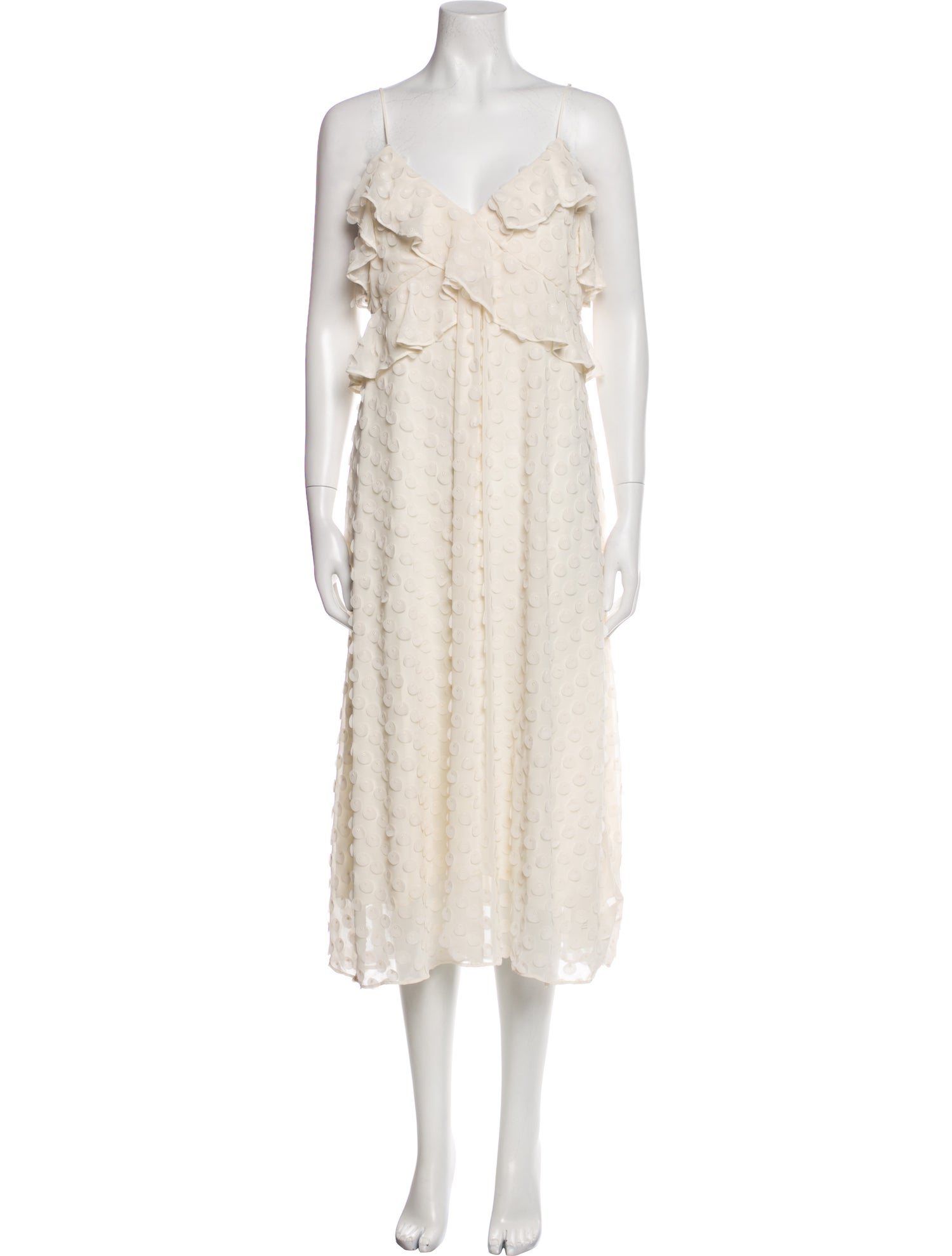 Zimmermann V-Neck Long Dress