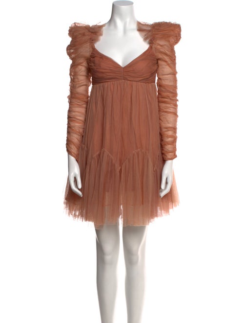 Zimmermann V-Neck Mini Dress