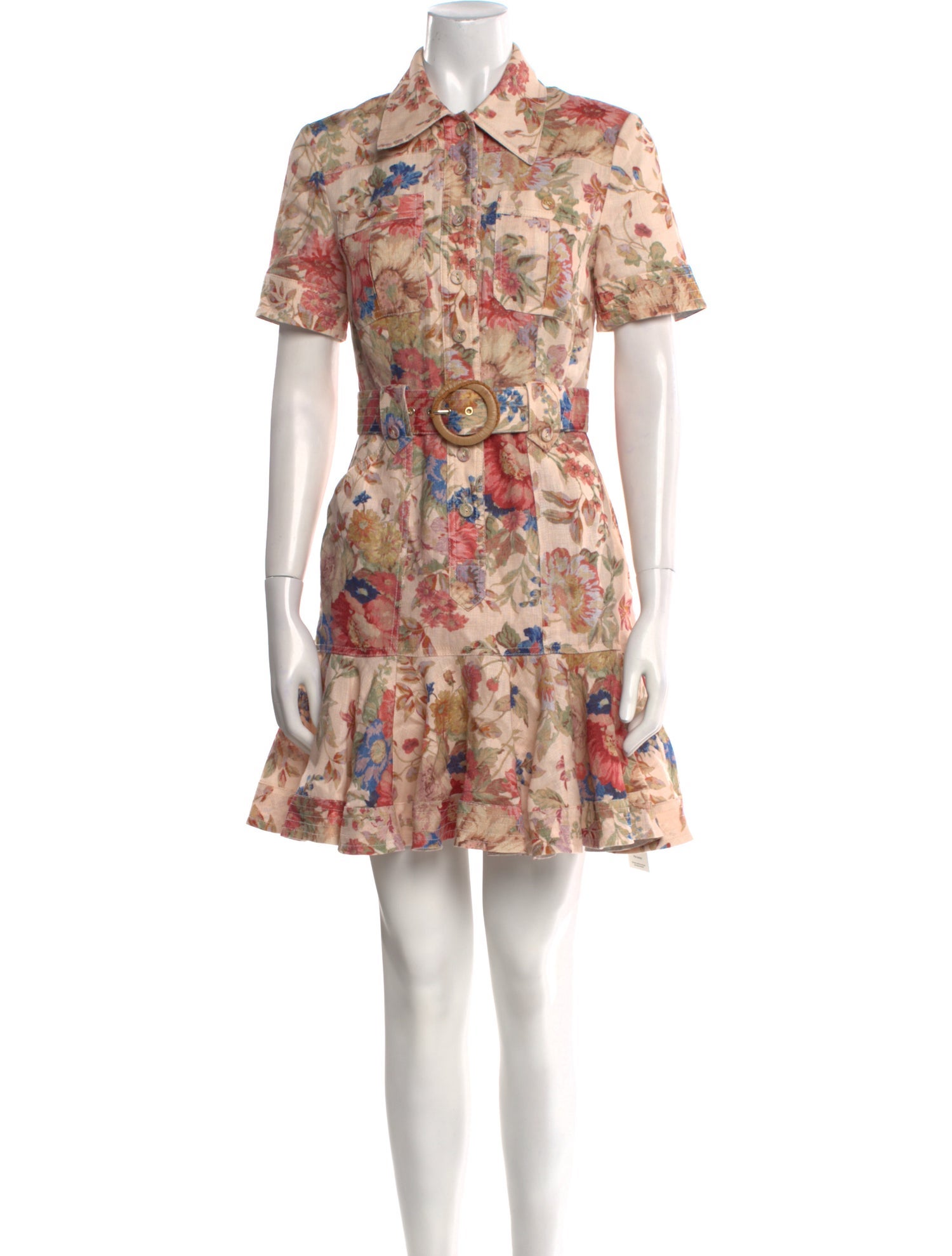 Zimmermann Linen Mini Dress