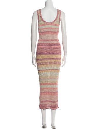 Zimmermann Striped Pleated Accents Skirt Set