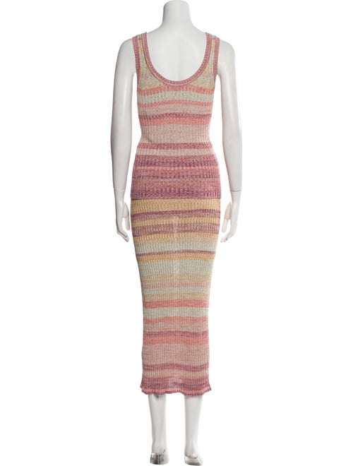 Zimmermann Striped Pleated Accents Skirt Set