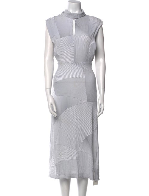 Zimmermann Striped Midi Length Dress