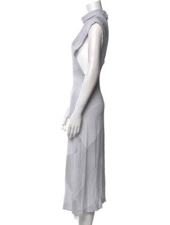 Zimmermann Striped Midi Length Dress