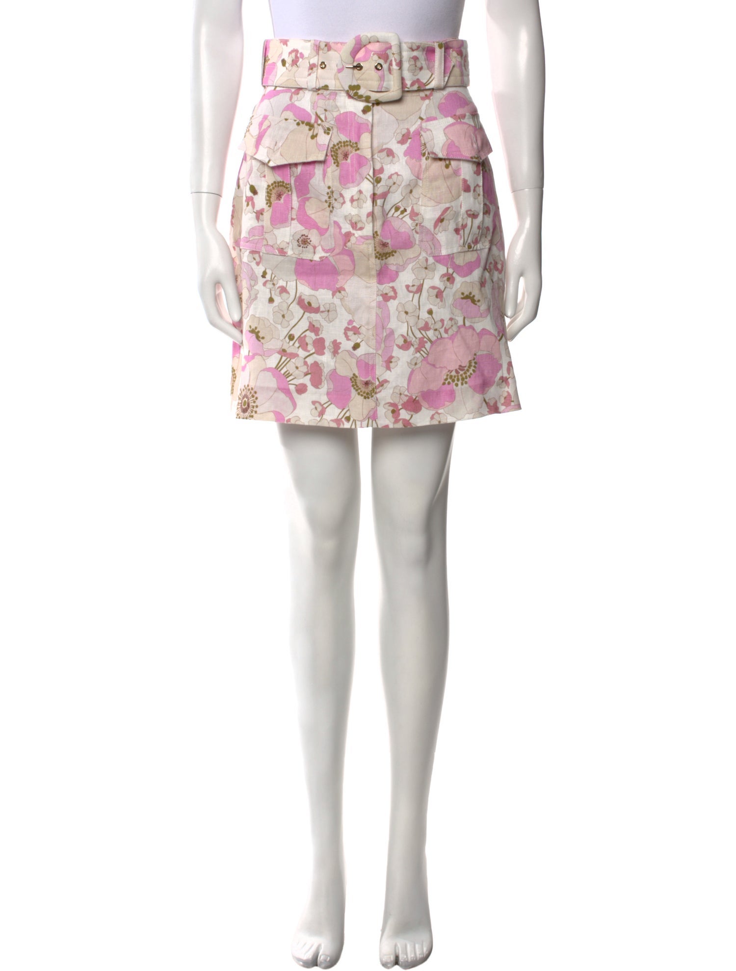 Zimmermann Linen Mini Skirt w/ Tags