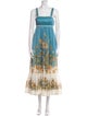 Zimmermann Floral Print Long Dress