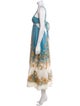 Zimmermann Floral Print Long Dress