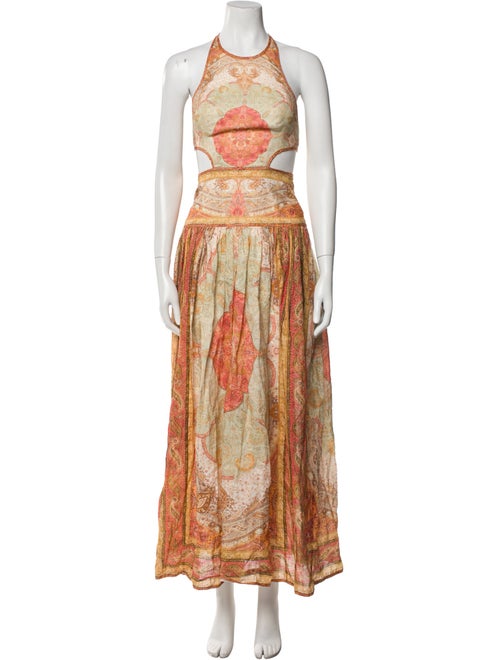 Zimmermann Linen Long Dress