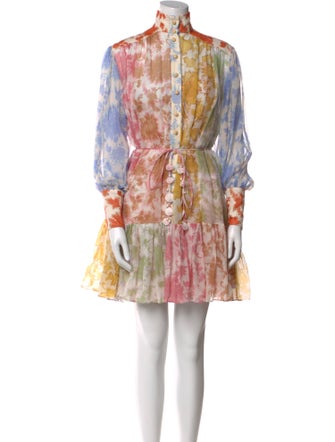 Zimmermann Printed Mini Dress