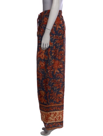 Zimmermann Printed Wide Leg Pants