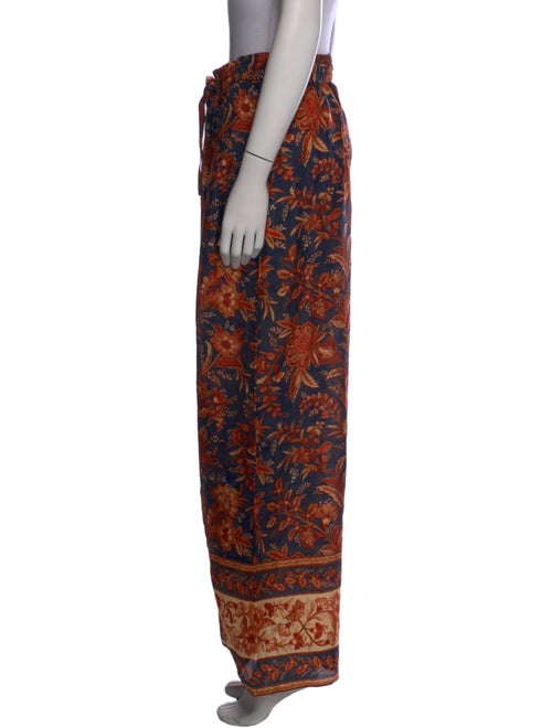Zimmermann Printed Wide Leg Pants
