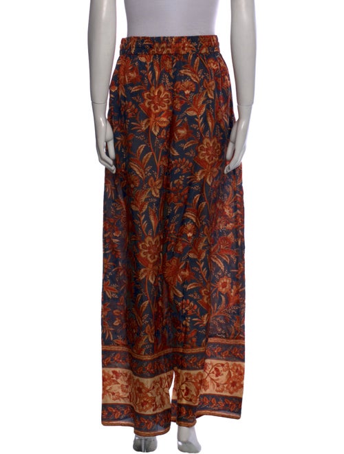 Zimmermann Printed Wide Leg Pants