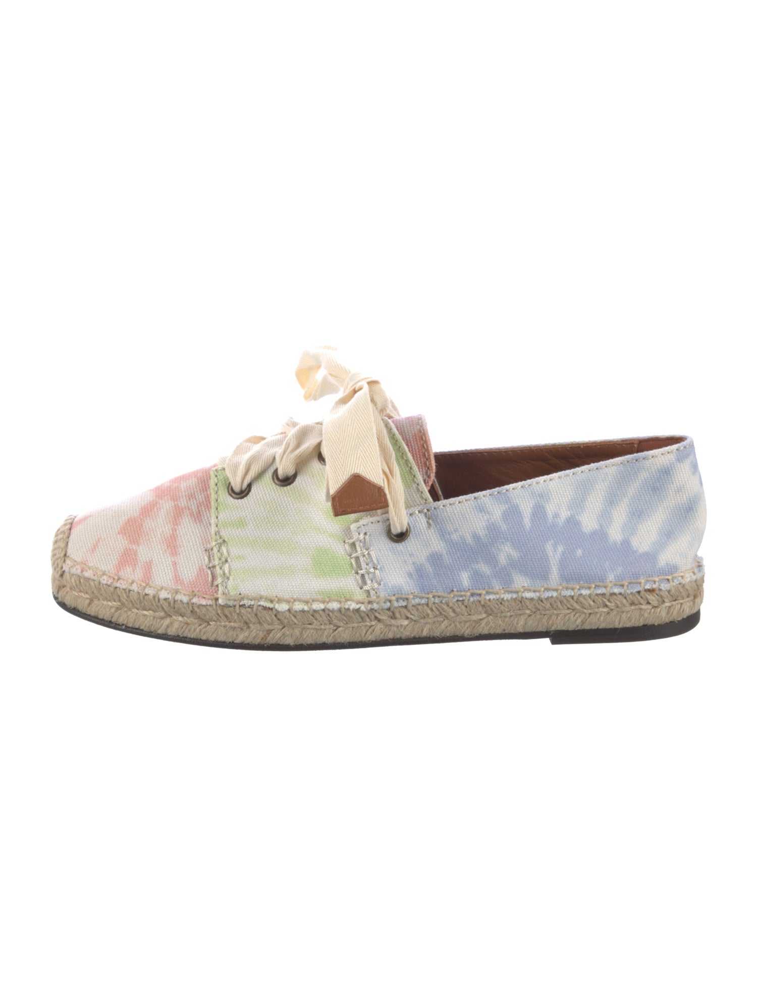 Zimmermann Canvas Tie-Dye Print Espadrilles