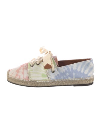 Zimmermann Canvas Tie-Dye Print Espadrilles
