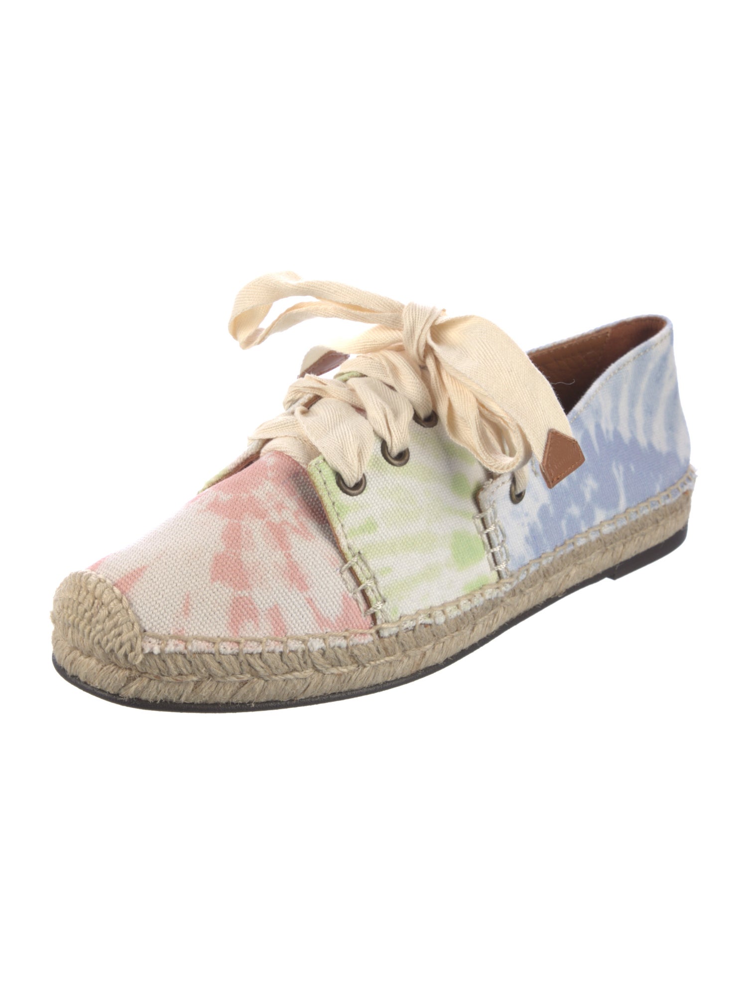 Zimmermann Canvas Tie-Dye Print Espadrilles