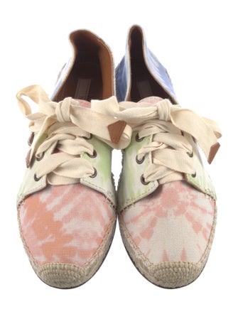 Zimmermann Canvas Tie-Dye Print Espadrilles