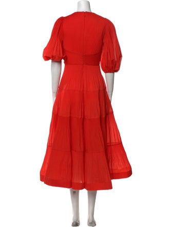 Zimmermann V-Neck Long Dress