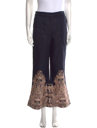 Zimmermann Linen Wide Leg Pants