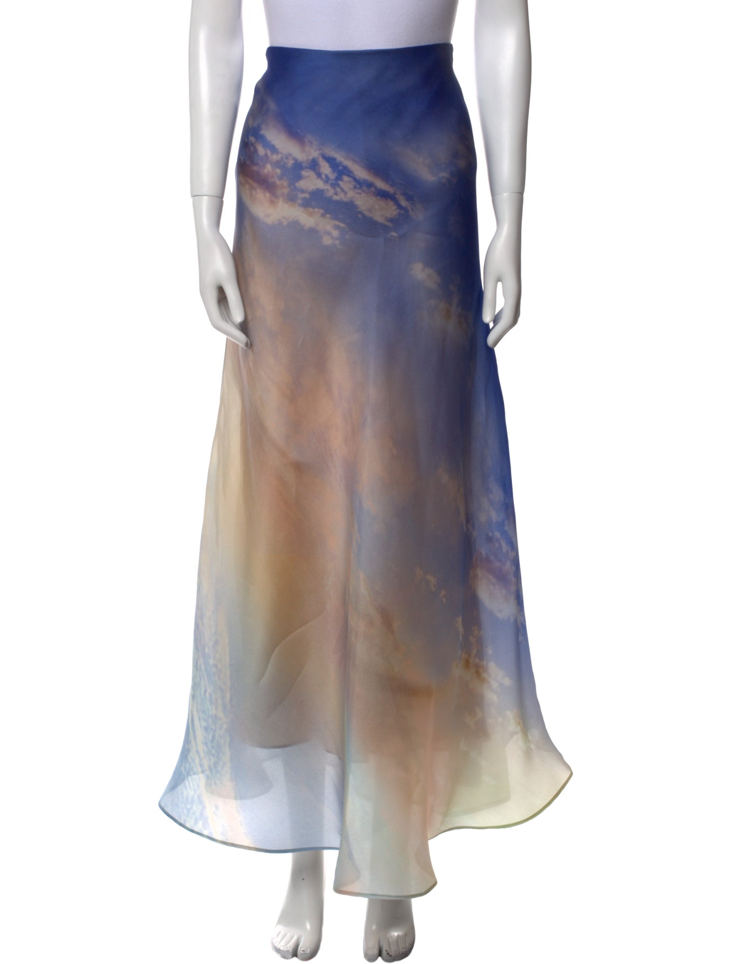 Zimmermann Silk Midi Length Skirt