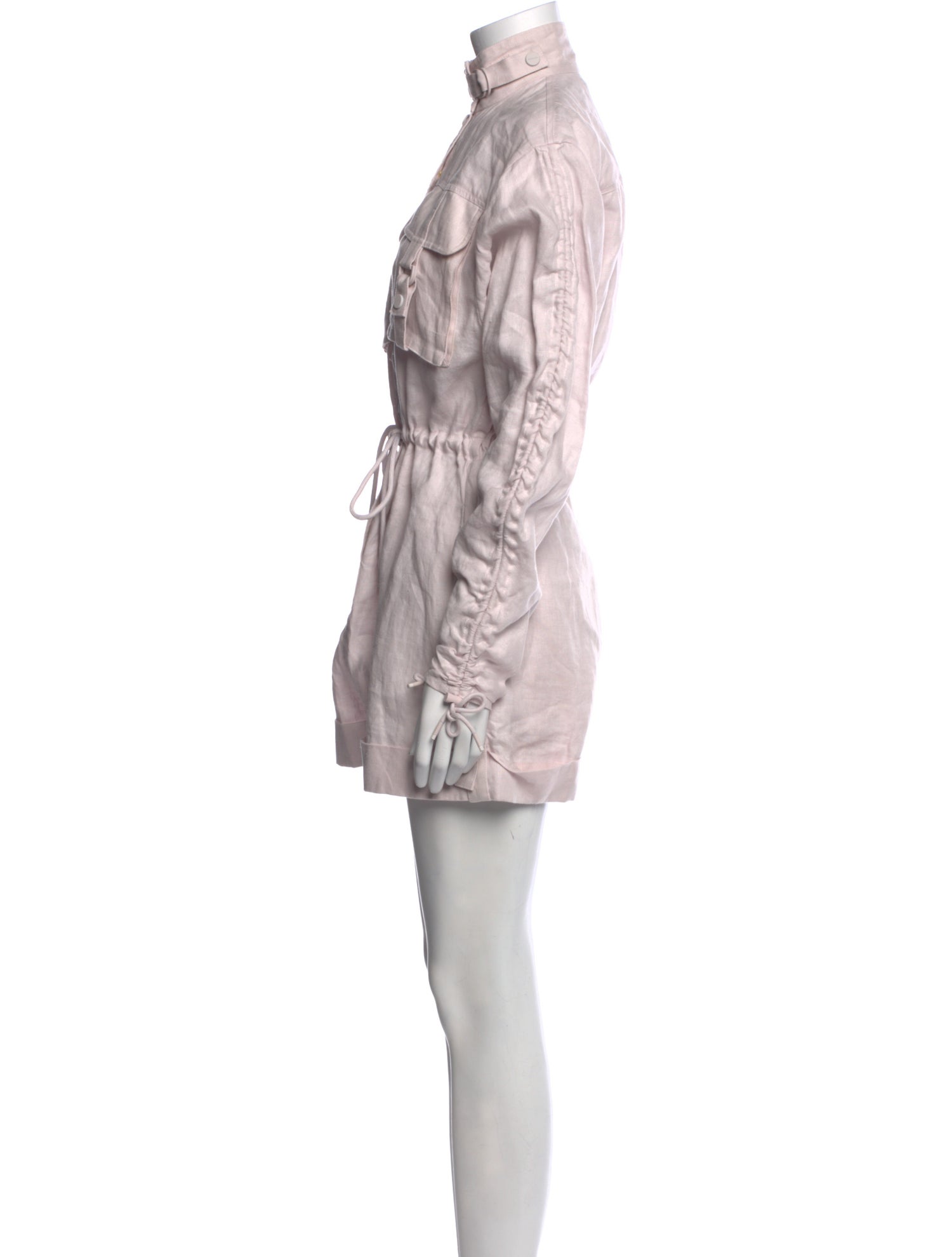 Zimmermann Utility Playsuit Linen Romper