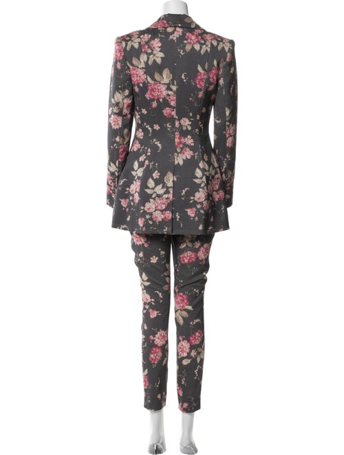 Zimmermann Virgin Wool Printed Pant Set