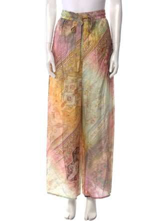 Zimmermann Silk Wide Leg Pants