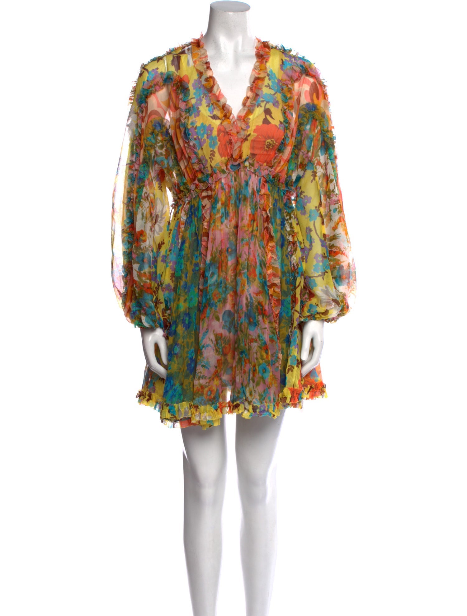 Zimmermann Printed Mini Dress