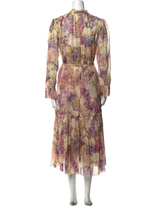 Zimmermann Floral Print Long Dress