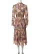 Zimmermann Floral Print Long Dress