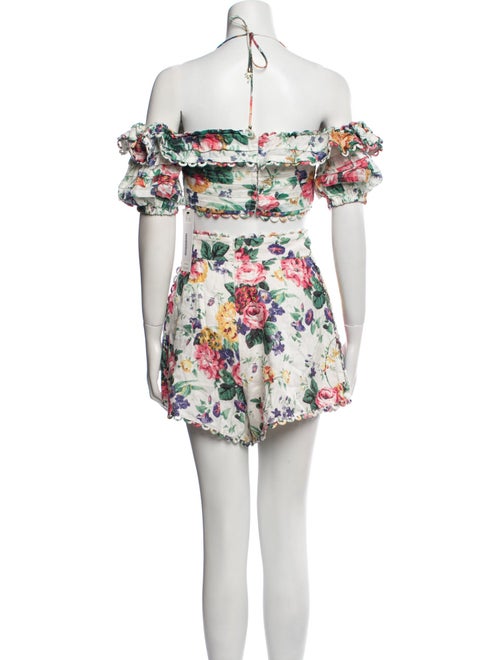 Zimmermann Linen Printed Short Set