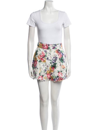 Zimmermann Linen Printed Short Set