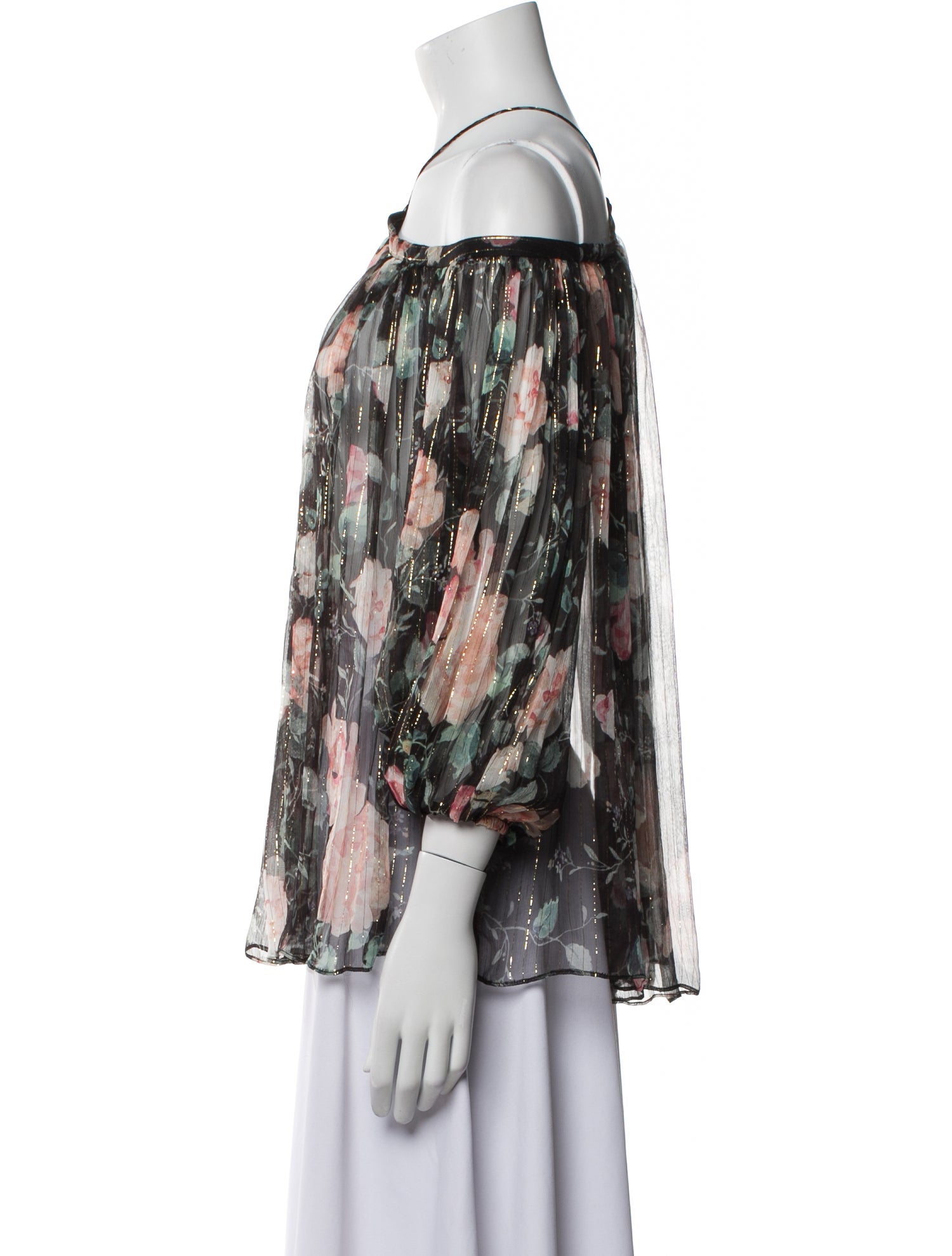 Zimmermann Silk Floral Print Blouse