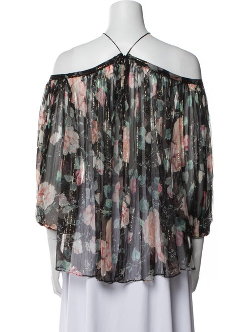 Zimmermann Silk Floral Print Blouse