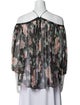 Zimmermann Silk Floral Print Blouse