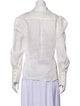 Zimmermann Linen Long Sleeve Button-Up Top