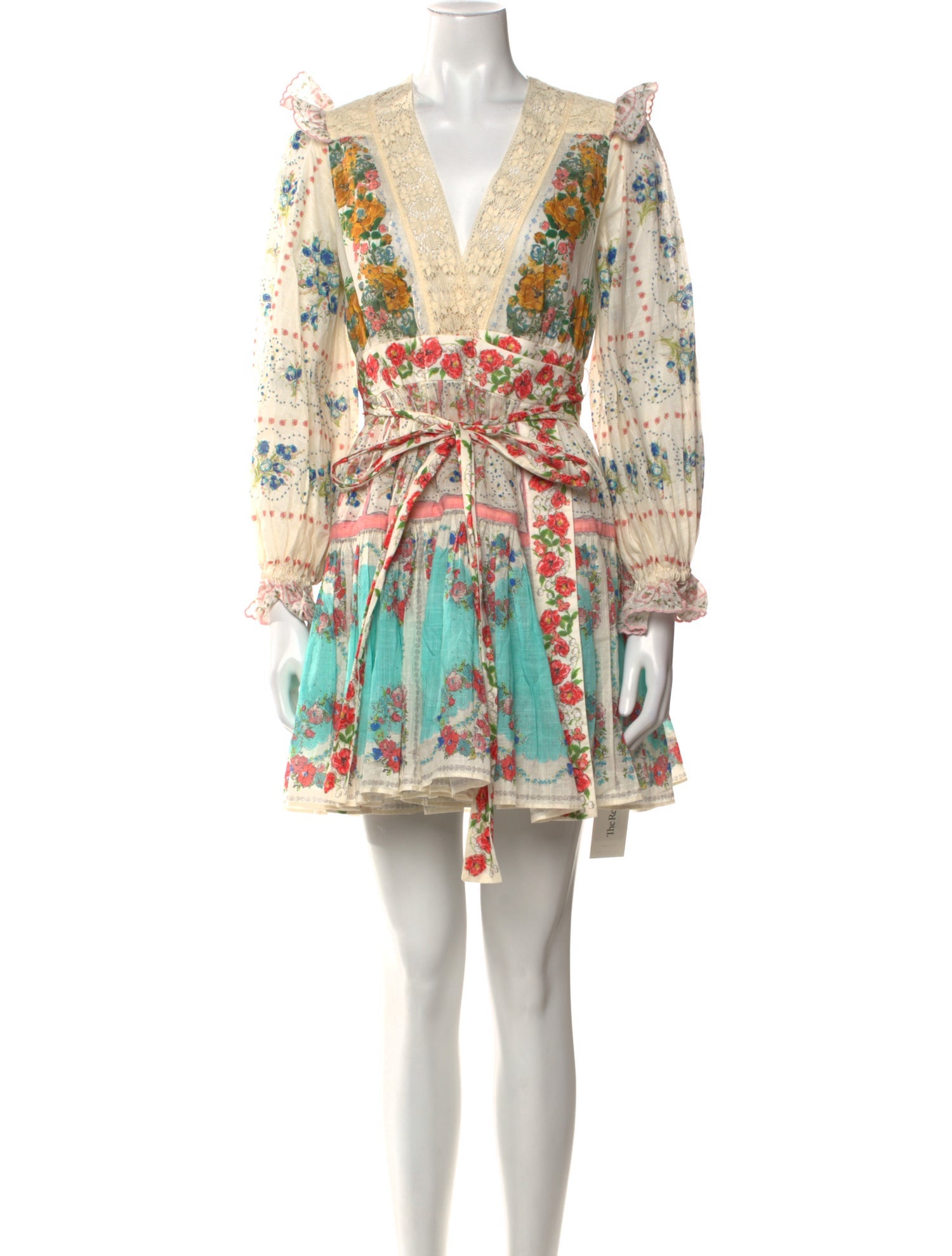 Zimmermann Printed Mini Dress