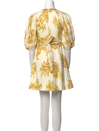 Zimmermann Linen Mini Dress
