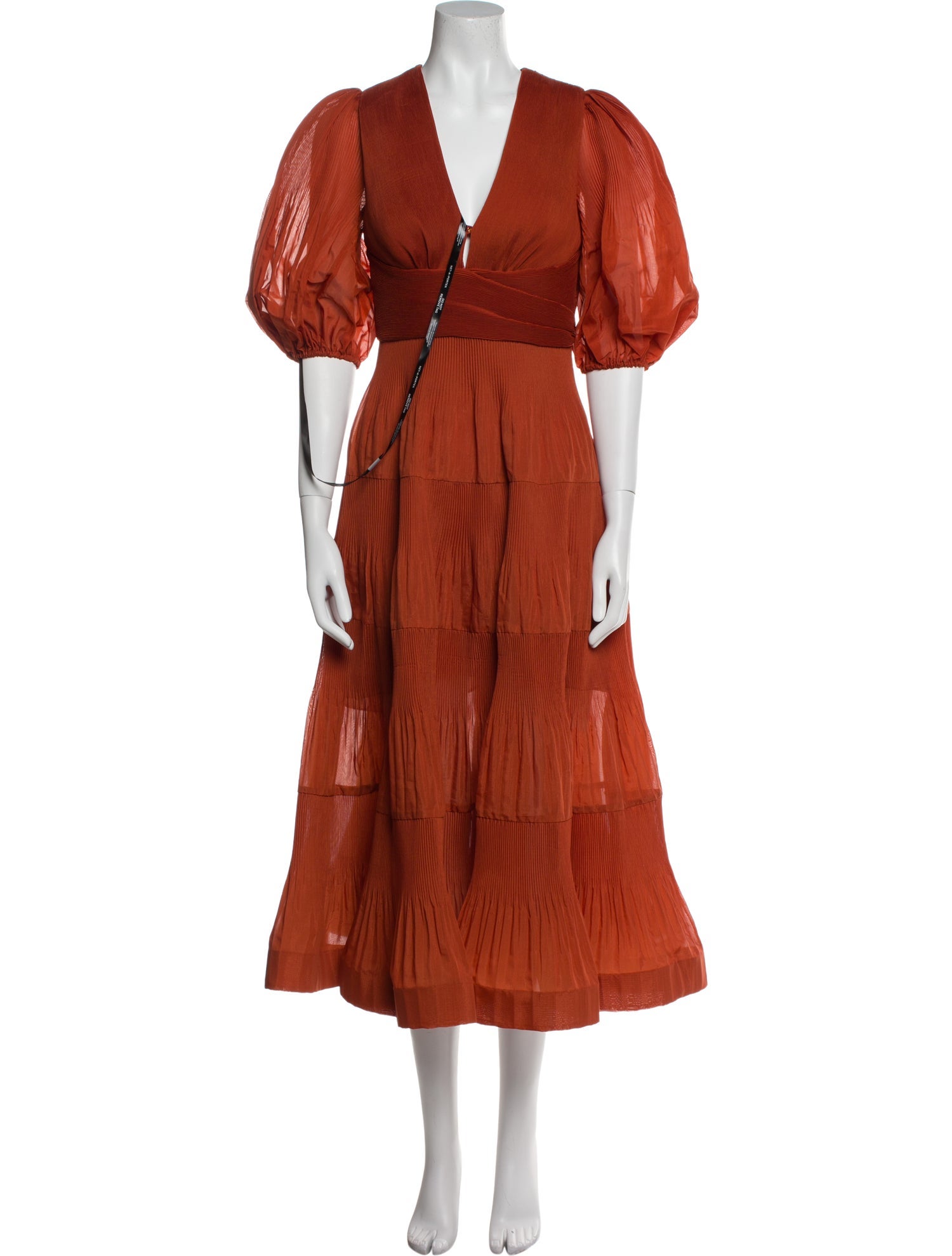 Zimmermann V-Neck Midi Length Dress w/ Tags