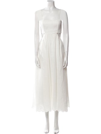 Zimmermann Linen Midi Length Dress