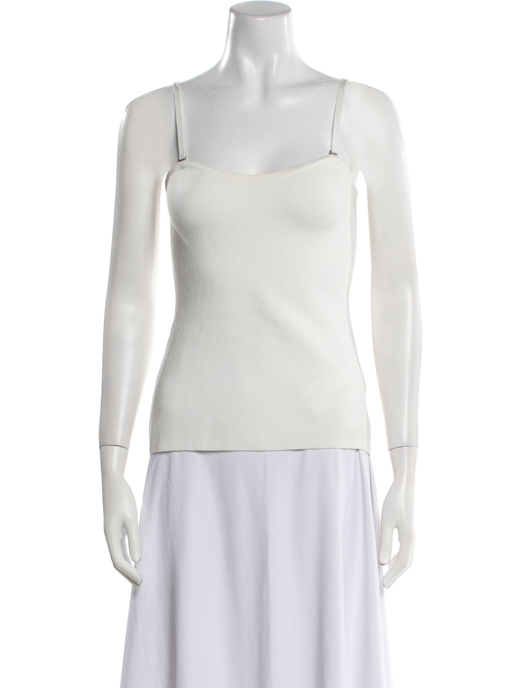 Zimmermann Square Neckline Sleeveless Top