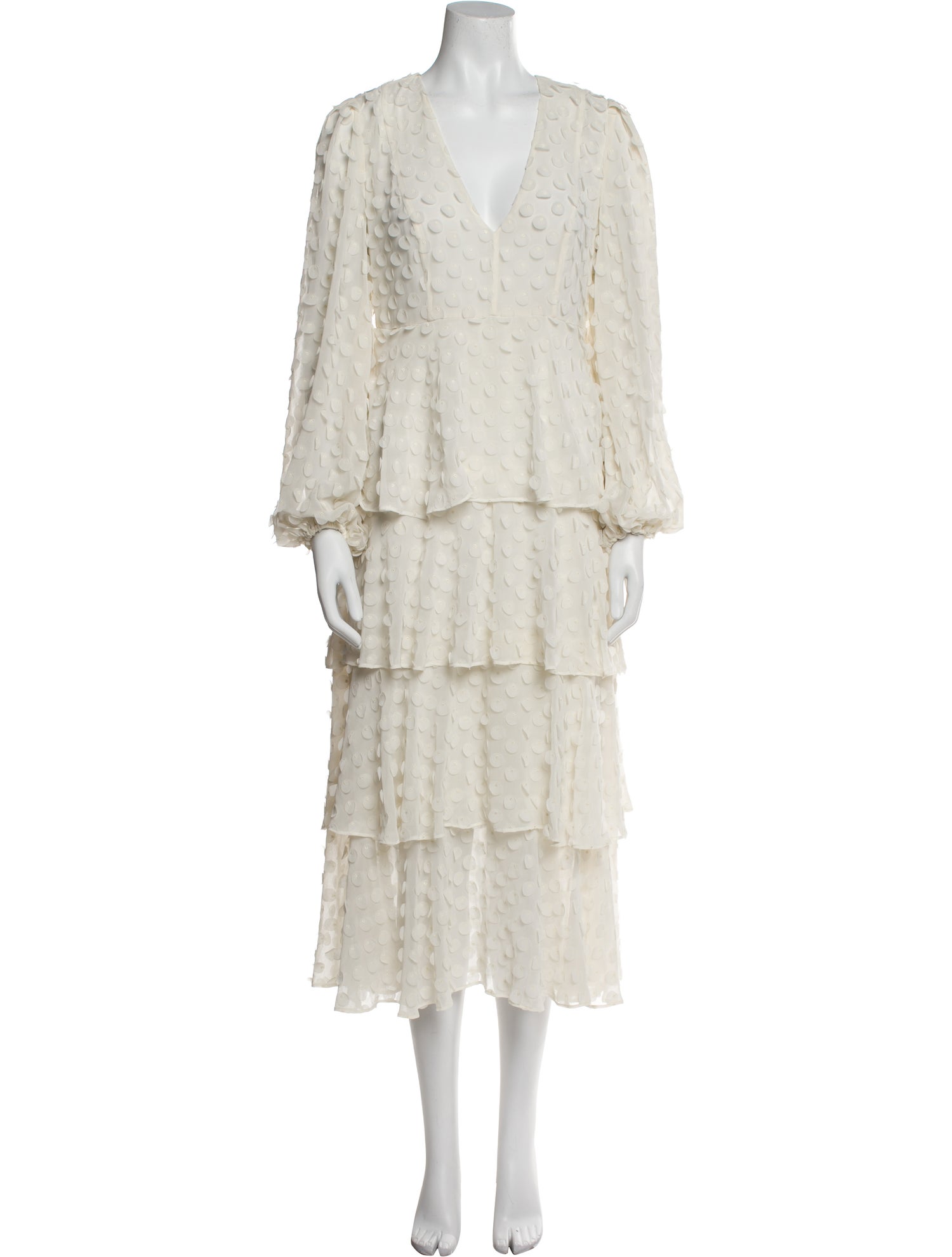 Zimmermann V-Neck Long Dress