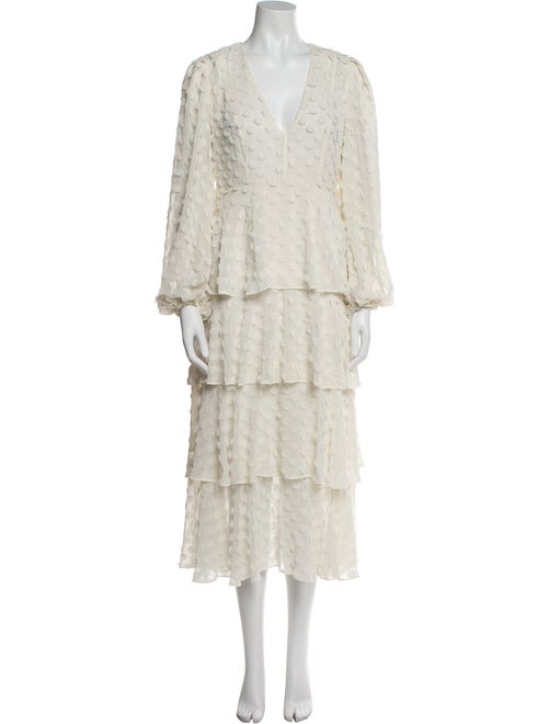 Zimmermann V-Neck Long Dress