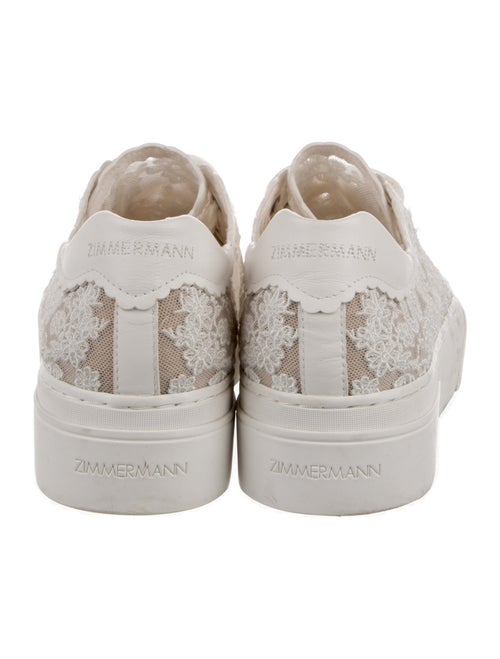 Zimmermann Lace Lace Pattern Sneakers