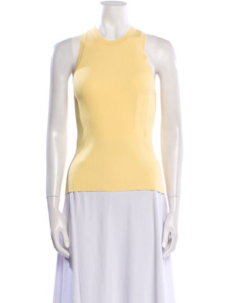 Zimmermann Crew Neck Sleeveless Top