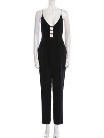 Zimmermann V-Neck Jumpsuit