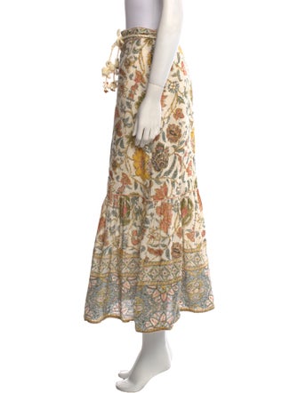 Zimmermann Linen Midi Length Skirt