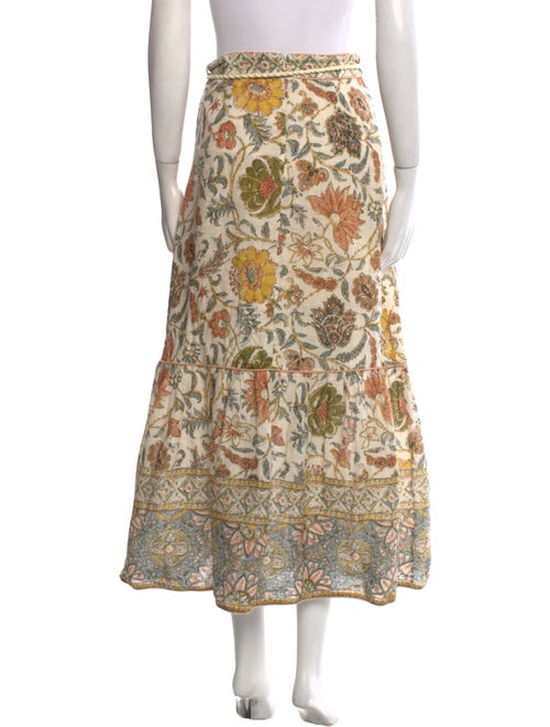 Zimmermann Linen Midi Length Skirt