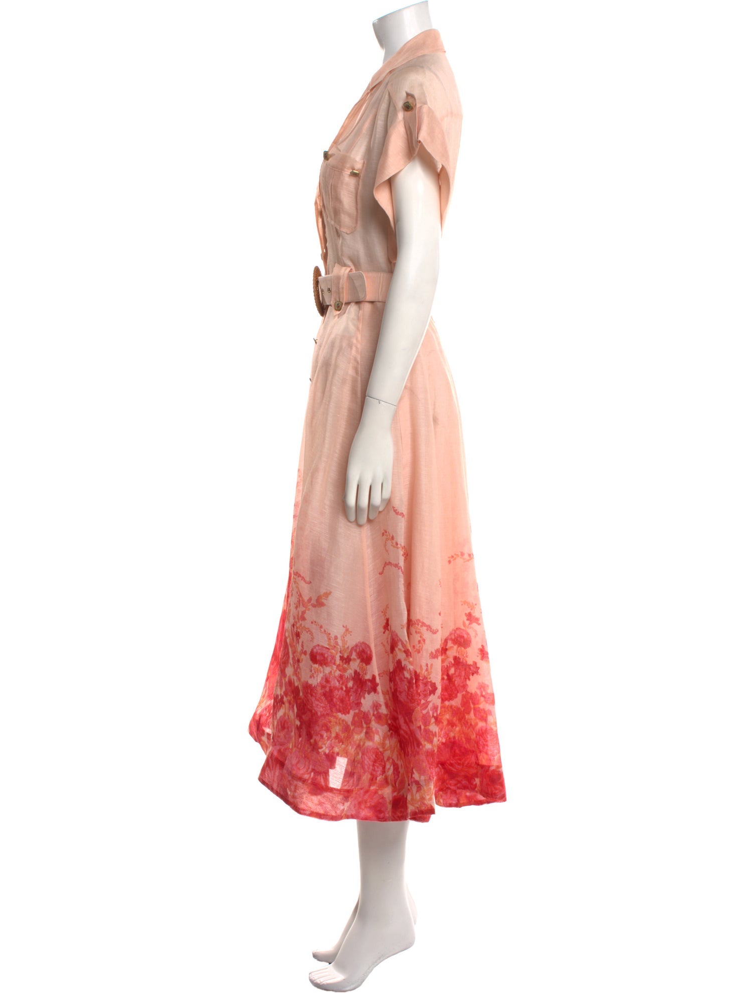 Zimmermann Linen Long Dress