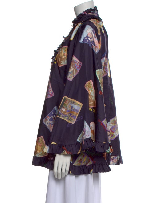 Zimmermann Silk Floral Print Blouse