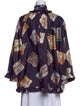 Zimmermann Silk Floral Print Blouse