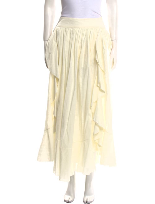 Zimmermann Ruffle Embellishment Midi Length Skirt